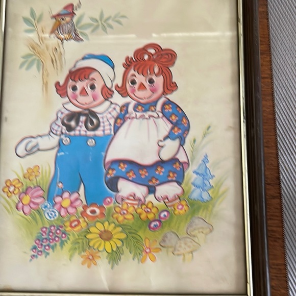 Vintage Raggedy Ann and Andy pictures SOLD - Picture 2 of 2